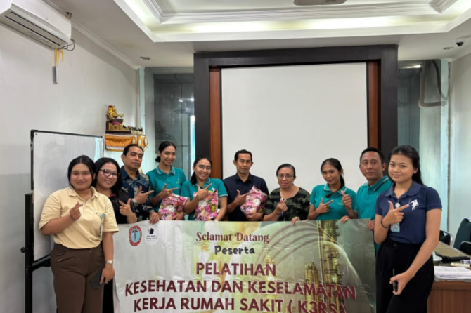 PELATIHAN KESELAMATAN DAN KESEHATAN KERJA RUMAH SAKIT (K3RS)